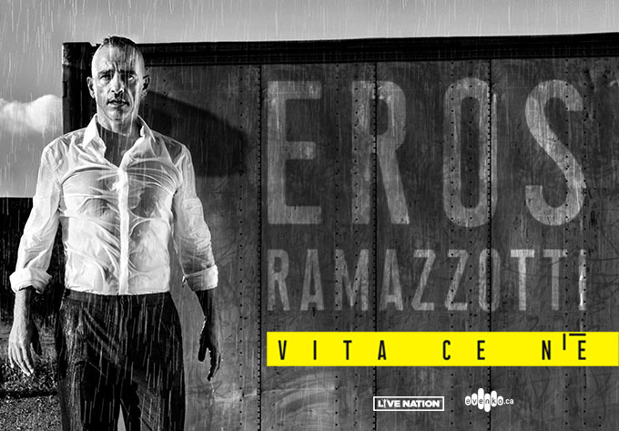 Concerts of Eros Ramazzotti  in Moscow and St. Petersburg  October 2019! Moscow, October 10-11 / St. Petersburg, October 13